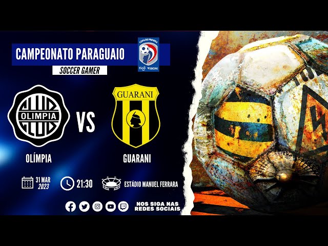 Guarani CA x FC Nacional Asuncion 14/05/2023 na Primeira Divisão do Paraguai  2023 Apertura, Futebol