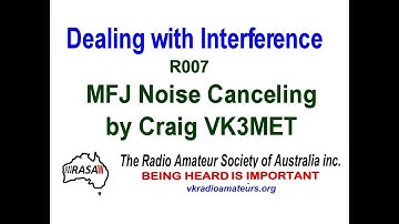 R007 MFJ-1025 Noise Cancelling Signal Enhancer