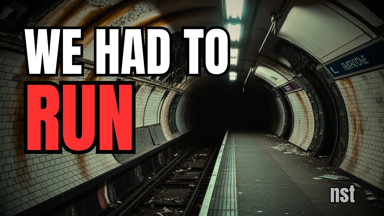 We Heard It Running Behind Us in an Abandoned Tube Station