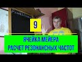 Часть 9. Ячейка Мейера расчет резонансных частот