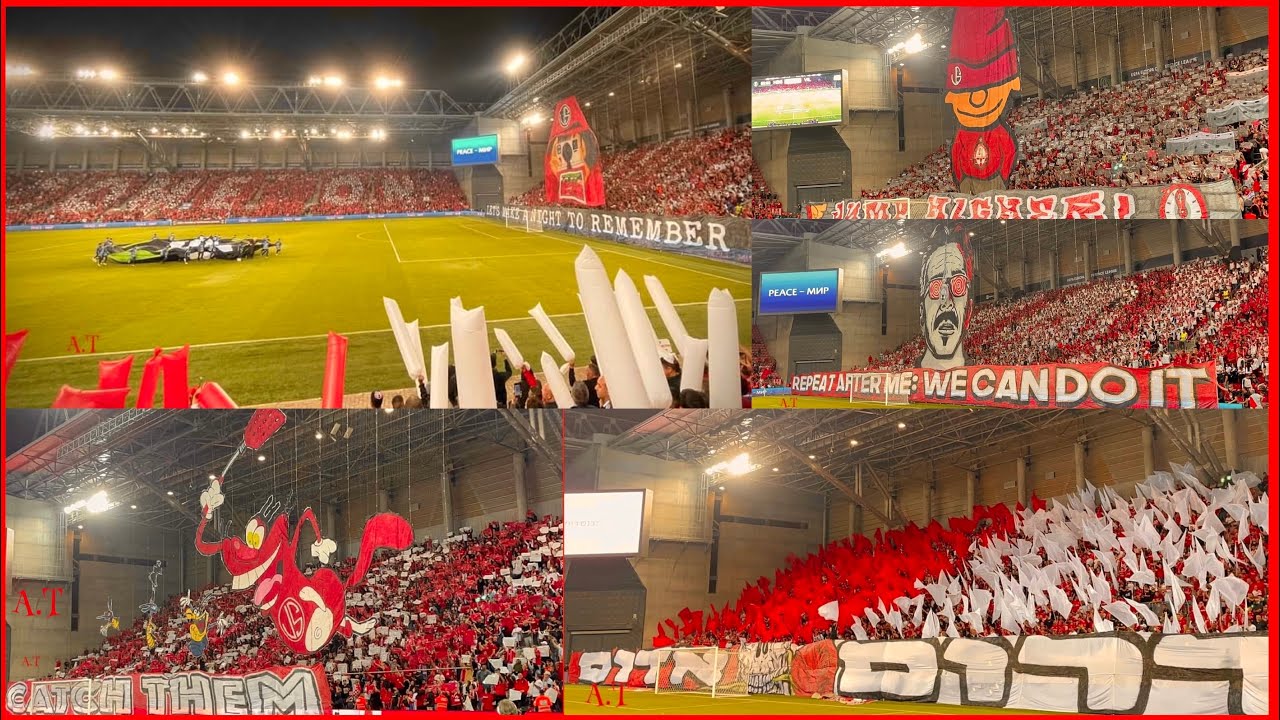 הפועל באר שבע -מקבץ תפאורות ה- UltraSouth במהלך הקונפרסליג וכן נבחרים מהליגה 22/23(צילום ועריכה A.T)