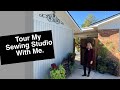 A Tour of my Sewing Studio for My Brides, Past and Present.