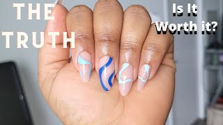 The TRUTH About Glamnetic Press on Nails + Wear Test| Press on Nails for BEGINNERS.