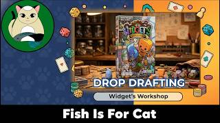 WIDGET'S WORKSHOP Unboxing 🤖 Drop-Style Spatial Drafting | Phase Shift Games [No Talk ASMR]