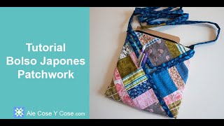 Bolsa Patchwork Origami - Japanese Origami Bag Tutorial