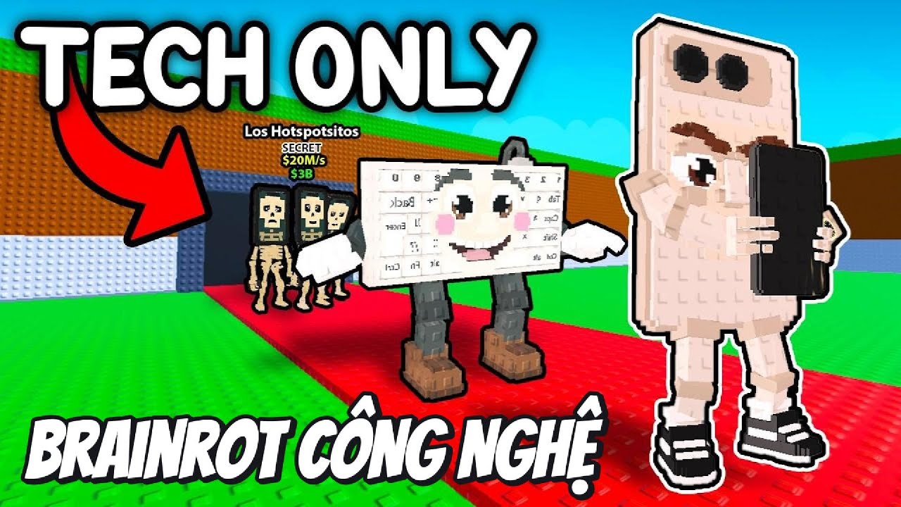 Từ 0 đến 1 NGHÌN TỶ chỉ với Brainrot CÔNG NGHỆ!