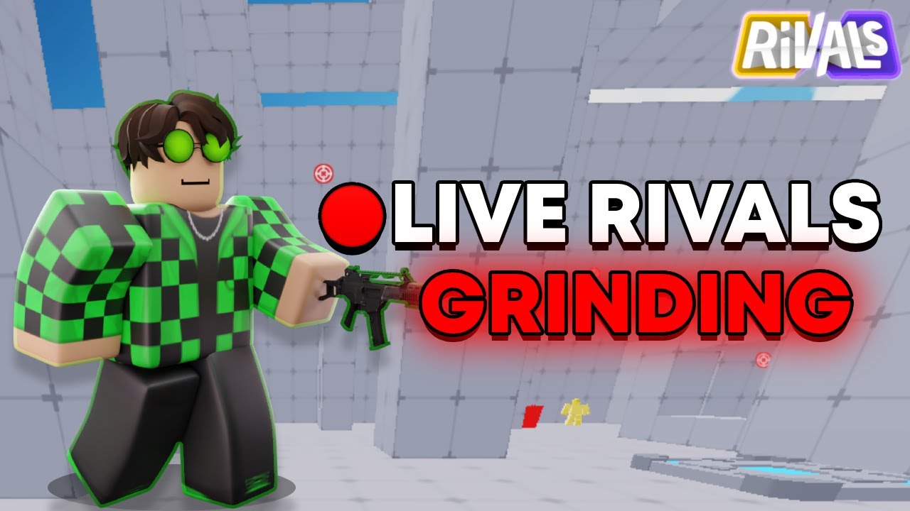 [🔴LIVE] Grinding Roblox Rivals with Viewers! - YouTube