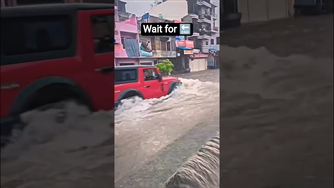 thar in water 🆚 truck in water 