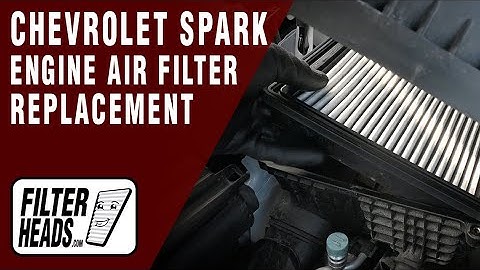 How to Replace Engine Air Filter 2021 Chevrolet Spark 1.4L L4 | AF3227, TA31455