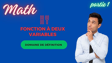 Analyse Mathématique Facile : Explorer le Domaine de Définition des Fonctions à Deux Variables, EP12