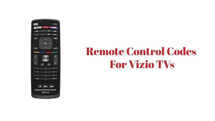 Universal Remote Codes For Vizio Tv - What Is The 4 Digit Code For Vizio Tv