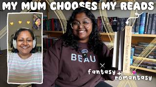 my mum chooses my April TBR 👀⚔️✨ (out of my comfort zone reads) | AD