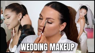 ARIANA GRANDE WEDDING MAKEUP *timeless*