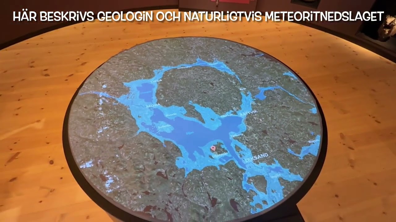 Geoparker! Siljan Geopark. Geologen Mange magister besöker Siljansnäs i Dalarna och förundras.