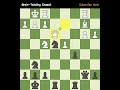 Brain Twisting Chess!! #chesschallenge #tacticstime #knightsacrifice #fork