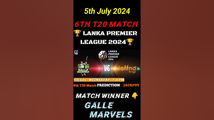 Jaffna Kings vs Galle Marvels | 5th July 2024 | 6th T20 Match | #shorts #jackpotmatch #lpl #jksvsgam