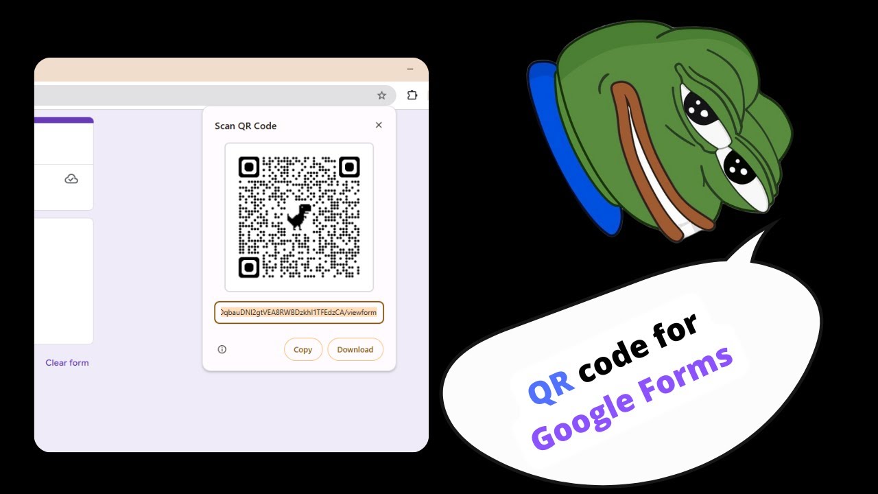 How to Make QR Code for Google Forms - YouTube