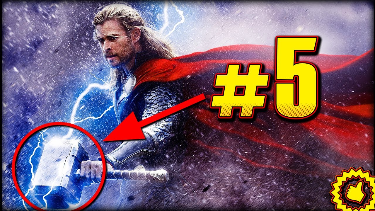 TOP 25 Nejsilnějších ZBRANÍ v MCU OFICIÁLNĚ seřazeno