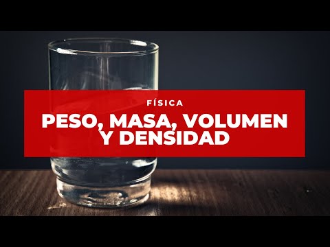 Vídeo: Diferencia Entre Volumen Y Densidad