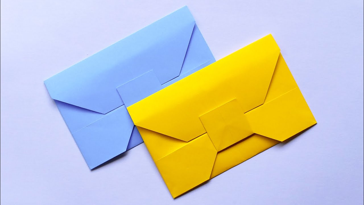 Learn How To Make A Quick And Easy Origami Envelope DIY Traditional