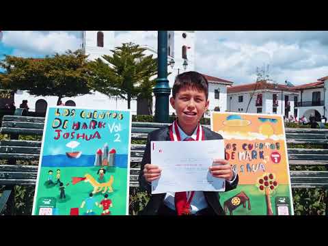 Ceremonia de premiación: Los cuentos de Mark Joshua haciendo patria
