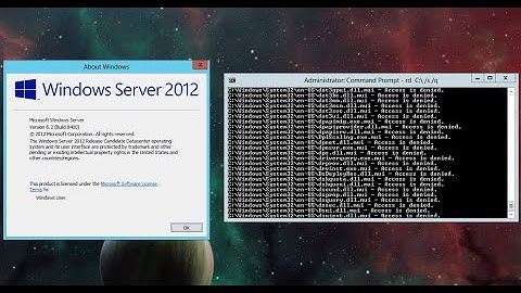 Destroying Windows Server 2012 Build 8400!
