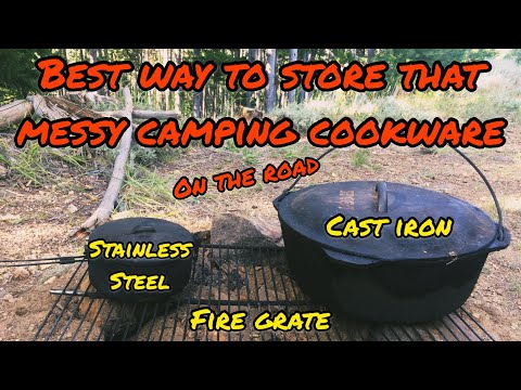 Wondering How To Store That Dirty Cookware ?! Camping Nomad Tips