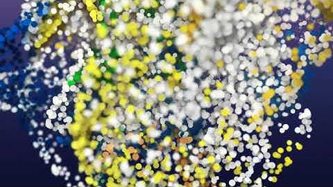 2670 c2  -  Particle Formation Logo Reveal any Colors Scheme animation intro