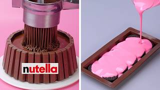 Kue Cokelat NUTELLA Raksasa Meleleh Amazing Chocolate Cake & Dessert Ideas