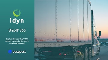 ShipIT365 demo for EasyPost | idyn