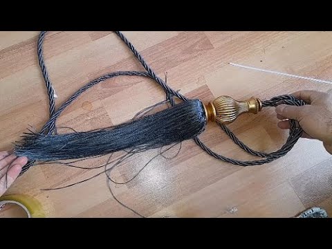 Fon Perde Süsleri Olan Püsküllü Braçol Kopması Halinde Nasıl Yapılır