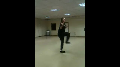 Jillian McIntyre dancing