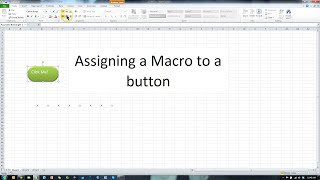 Assign Macro to Button in Excel 2010