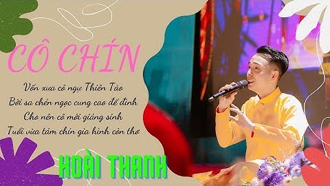 Cô Chín Sòng Sơn | Độc Ca Hoài Thanh cùng giàn nhạc