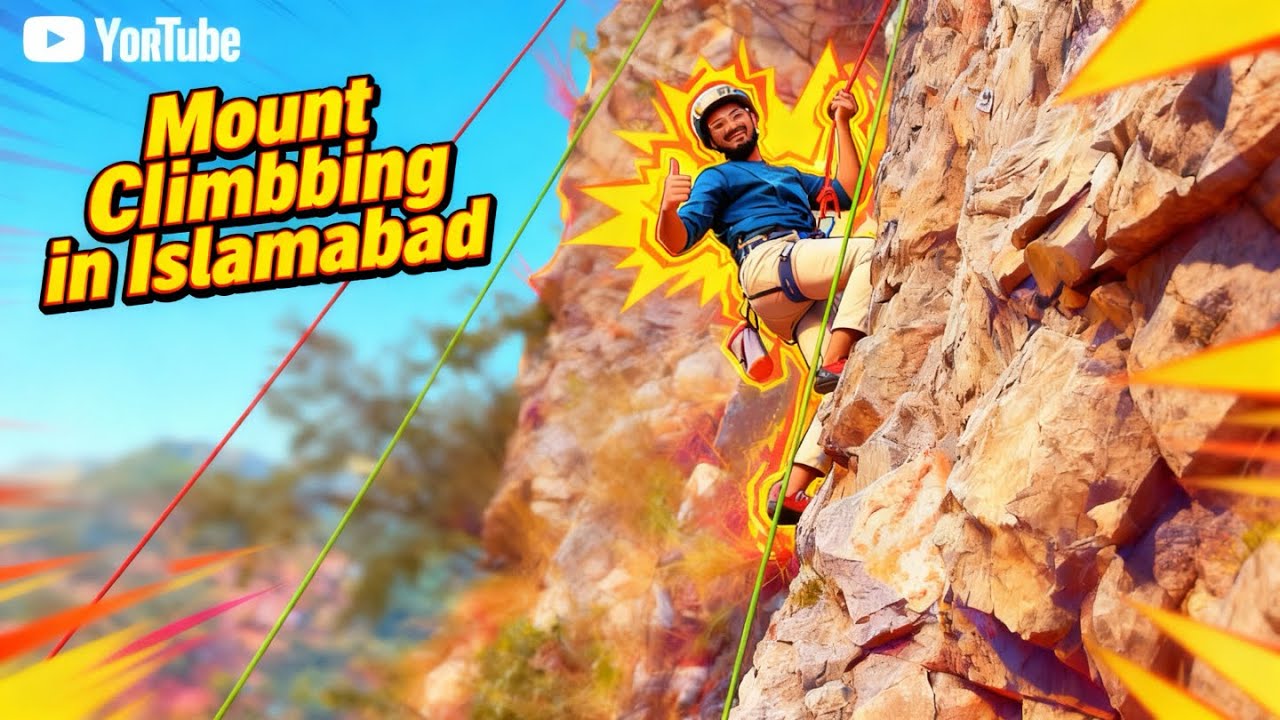 📍Rock climbing In Islamabad | One check from bucket list📝 |Guide