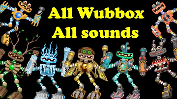 All Wubbox - Sound and Animation (My Singing Monsters) 4k