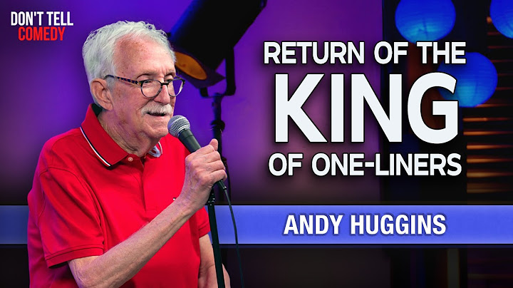 The Artful Codger | Andy Huggins | Stand Up Comedy Special