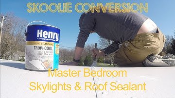 Skoolie Bus Conversion Ep 15 - Bedroom & Skylight Install