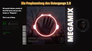 Echoes of Humanity (Megamix) — Full Album Visualizer (Gothic • Industrial • Rap)