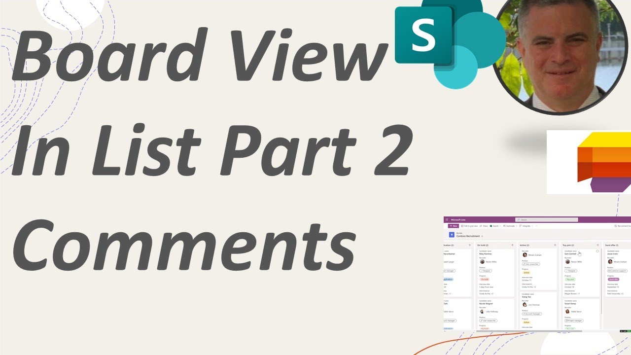 Microsoft / SharePoint  List : new Board view – Part 2 - Advance Deep Dive