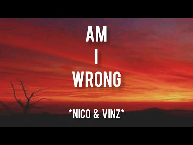 Am I Wrong - Nico and Vinz (Lyrics dan Terjemahan) class=