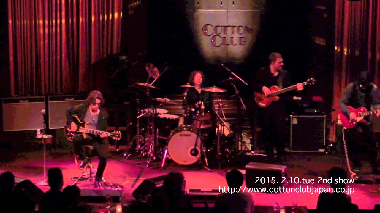 JOHNNY A. LIVE COTTON CLUB JAPAN (Feb.10,2015) YouTube