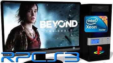 RPCS3 0.0.5 [PS3] - Beyond: Two Souls [Gameplay] PPU-SPU-LLVM. Vulkan api #4