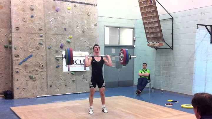 Ian Darragh 137KG Clean & Jerk