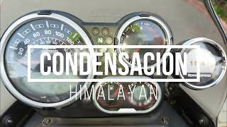 Condensación en Cuadro de Instrumentos. Royal Enfield Himalayan/4K