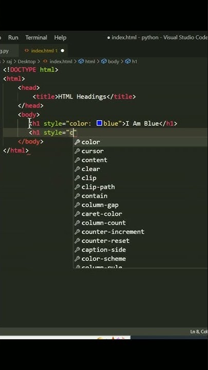 HTML Styles | style attribute in html | Html Style Attributes | Style ...