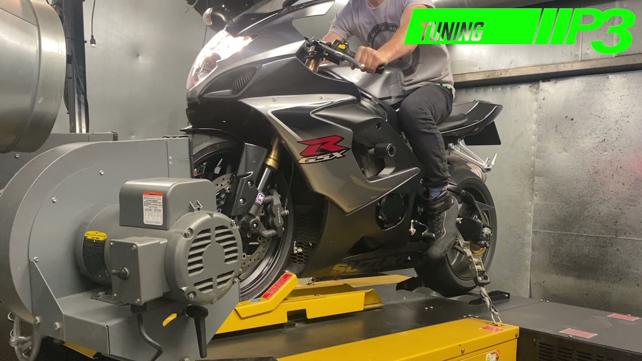 Suzuki GSXR1000 K5 PC3 mapping K&N air filter Yoshimura P3 Tuning 