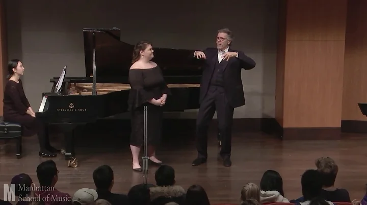 2019 Thomas Hampson Voice Master Class and Live We...