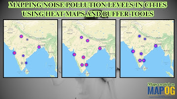 Mapping Noise Pollution with GIS#gis #smartmapping #mappingtools #technology #smartcities #pollution