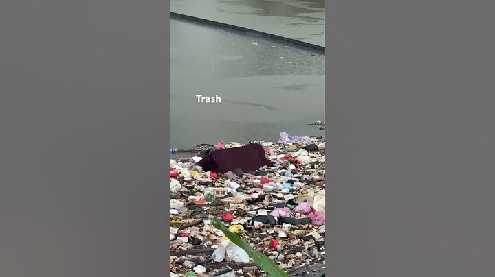 Intercepting Trash in Cisadane river, Indonesia 🇮🇩 #shorts